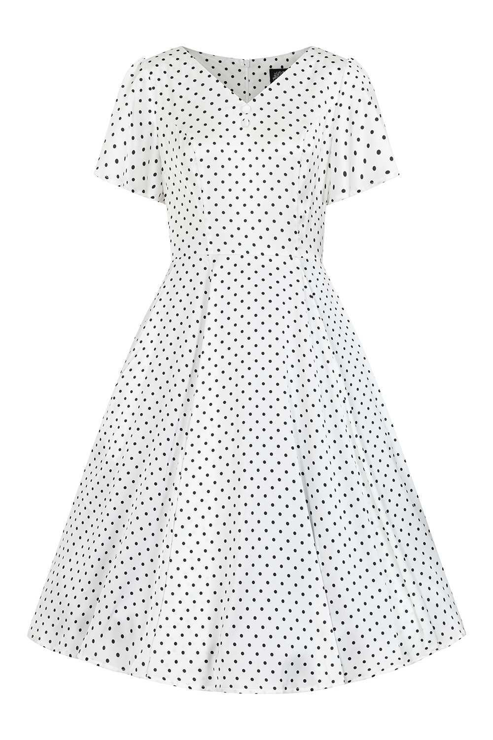 Thea Polka Dot Swing Dress